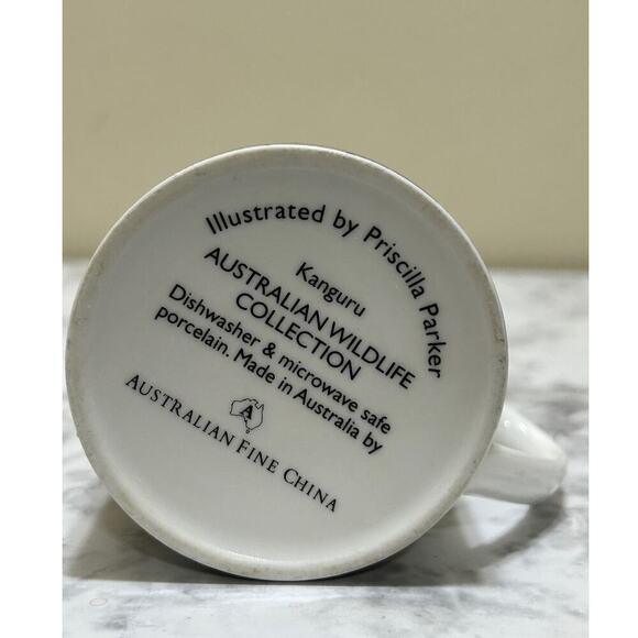 Australian Wildlife Collection Priscilla Parker Kanguru Mug Tea Porcelain 3.5" - Picture 6 of 9